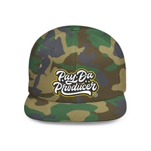 Load image into Gallery viewer, Pay Da Producer Flat Bill Snapback Hat - Stylish and Creative Cap for Music Lovers