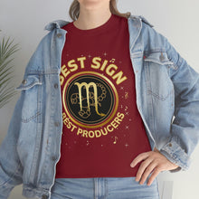 Load image into Gallery viewer, Scorpio Best Sign Best Producers Unisex Heavy Cotton T-Shirt