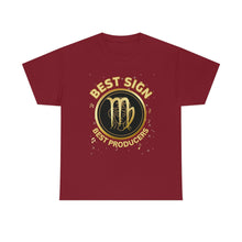 Load image into Gallery viewer, Virgo Best Sign Best Producer Unisex Heavy Cotton T-Shirt