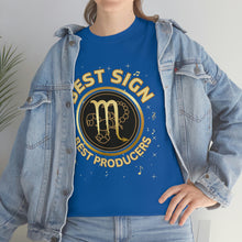 Load image into Gallery viewer, Scorpio Best Sign Best Producers Unisex Heavy Cotton T-Shirt