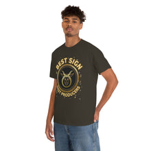 Load image into Gallery viewer, Taurus Best Sign Best Producers Unisex Heavy Cotton Tee