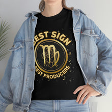 Load image into Gallery viewer, Virgo Best Sign Best Producer Unisex Heavy Cotton T-Shirt