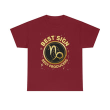 Load image into Gallery viewer, Capricorn, Best Sign Best Producers Unisex Heavy Cotton T-shirt