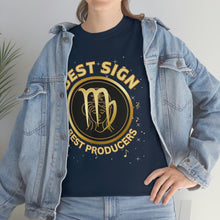Load image into Gallery viewer, Virgo Best Sign Best Producer Unisex Heavy Cotton T-Shirt