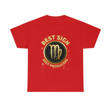 Load image into Gallery viewer, Virgo Best Sign Best Producer Unisex Heavy Cotton T-Shirt