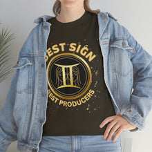 Load image into Gallery viewer, Gemini Best Sign Best Producers Unisex Heavy Cotton T-Shirts