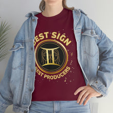 Load image into Gallery viewer, Gemini Best Sign Best Producers Unisex Heavy Cotton T-Shirts
