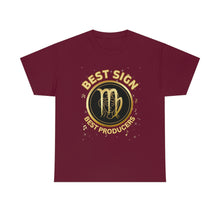 Load image into Gallery viewer, Virgo Best Sign Best Producer Unisex Heavy Cotton T-Shirt