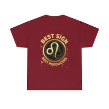 Load image into Gallery viewer, Leo Best Sign Best Producers Unisex Heavy Cotton T-shirt