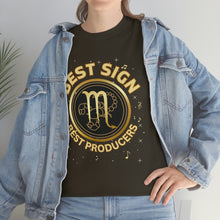 Load image into Gallery viewer, Scorpio Best Sign Best Producers Unisex Heavy Cotton T-Shirt