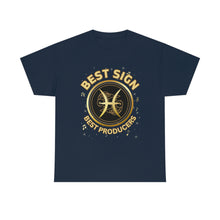 Load image into Gallery viewer, Pisces Best Sign Best Producers Unisex Heavy Cotton T-Shirt