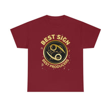 Load image into Gallery viewer, Cancer, Best Sign Best Producers Unisex Heavy Cotton T-shirt