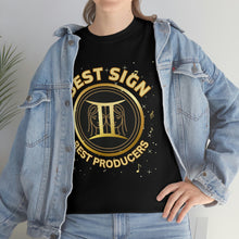 Load image into Gallery viewer, Gemini Best Sign Best Producers Unisex Heavy Cotton T-Shirts