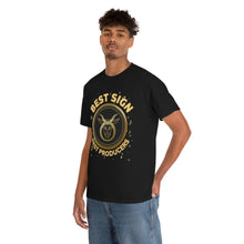 Load image into Gallery viewer, Taurus Best Sign Best Producers Unisex Heavy Cotton Tee