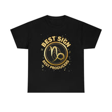 Load image into Gallery viewer, Capricorn, Best Sign Best Producers Unisex Heavy Cotton T-shirt