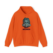 Load image into Gallery viewer, Pay Da Producer® &quot;I Eat Beats Happy Halloween&quot; Vampire Unisex Heavy Blend™ Hooded Sweatshirt
