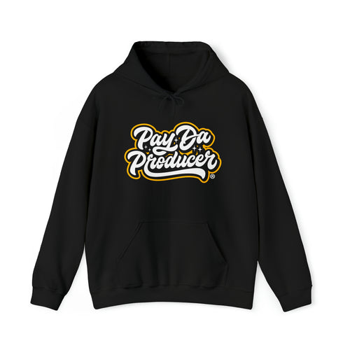 Black Hoodie with Pay Da Producer Logo on front