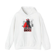 Load image into Gallery viewer, Pay Da Producer® &quot;Your Beats S*CK!&quot; Vampire Halloween Heavy Blend™ Hooded Sweatshirt
