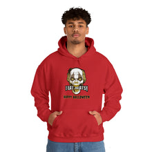 Load image into Gallery viewer, Pay DA Producer® &quot;I Eat Beats Happy Halloween&quot; Zombie Clown Heavy Blend™ Hooded Sweatshirt
