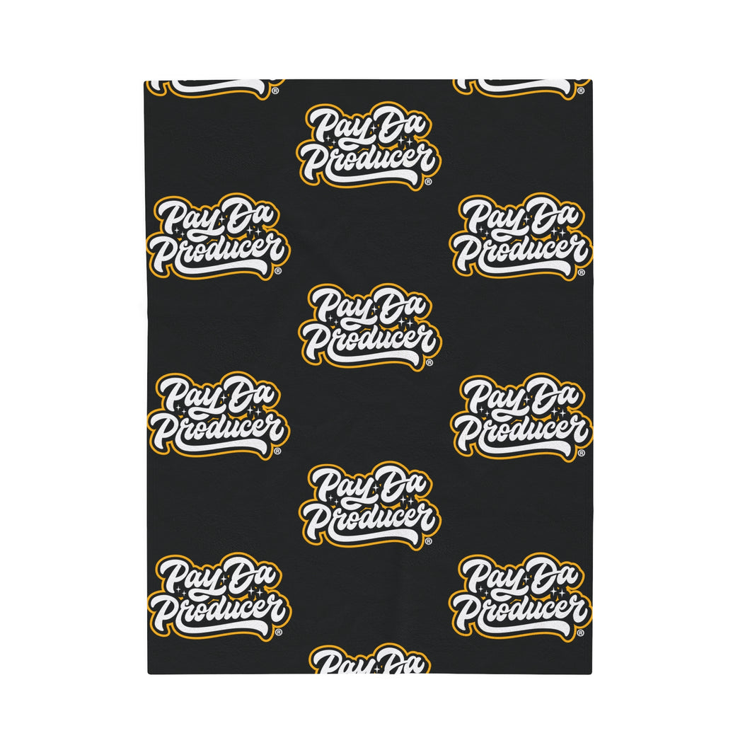 Pay Da Producer Velveteen Plush Blanket