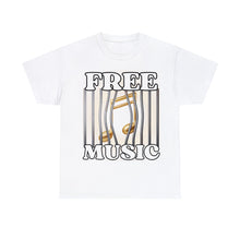 Load image into Gallery viewer, Free Music Unisex Heavy Cotton Tee by Pay Da Producer Apparel
