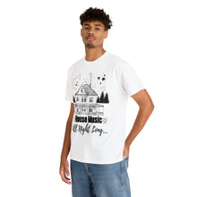 Load image into Gallery viewer, House Music All Night Long Unisex Heavy Cotton Tee
