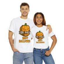 Load image into Gallery viewer, Pay Da Producer® &quot;I Eat Beats! Happy Halloween Pumpkin Head&quot; T Shirts
