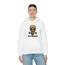 Load image into Gallery viewer, Pay Da Producer®  &quot;I Eat Beats Happy Halloween&quot; Mummy Unisex Heavy Blend™ Hooded Sweatshirt
