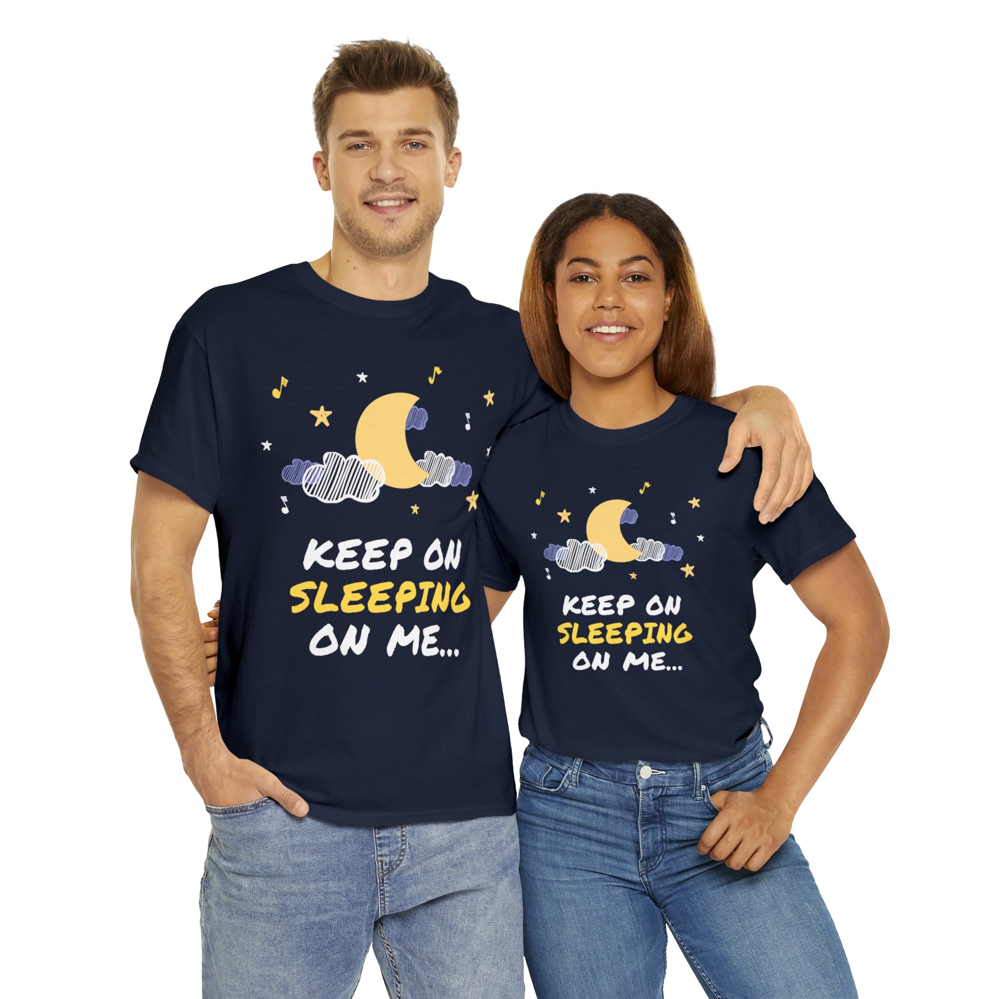 Keep on Sleeping on Me Unisex Jersey Short Sleeve Tee – Pay Da