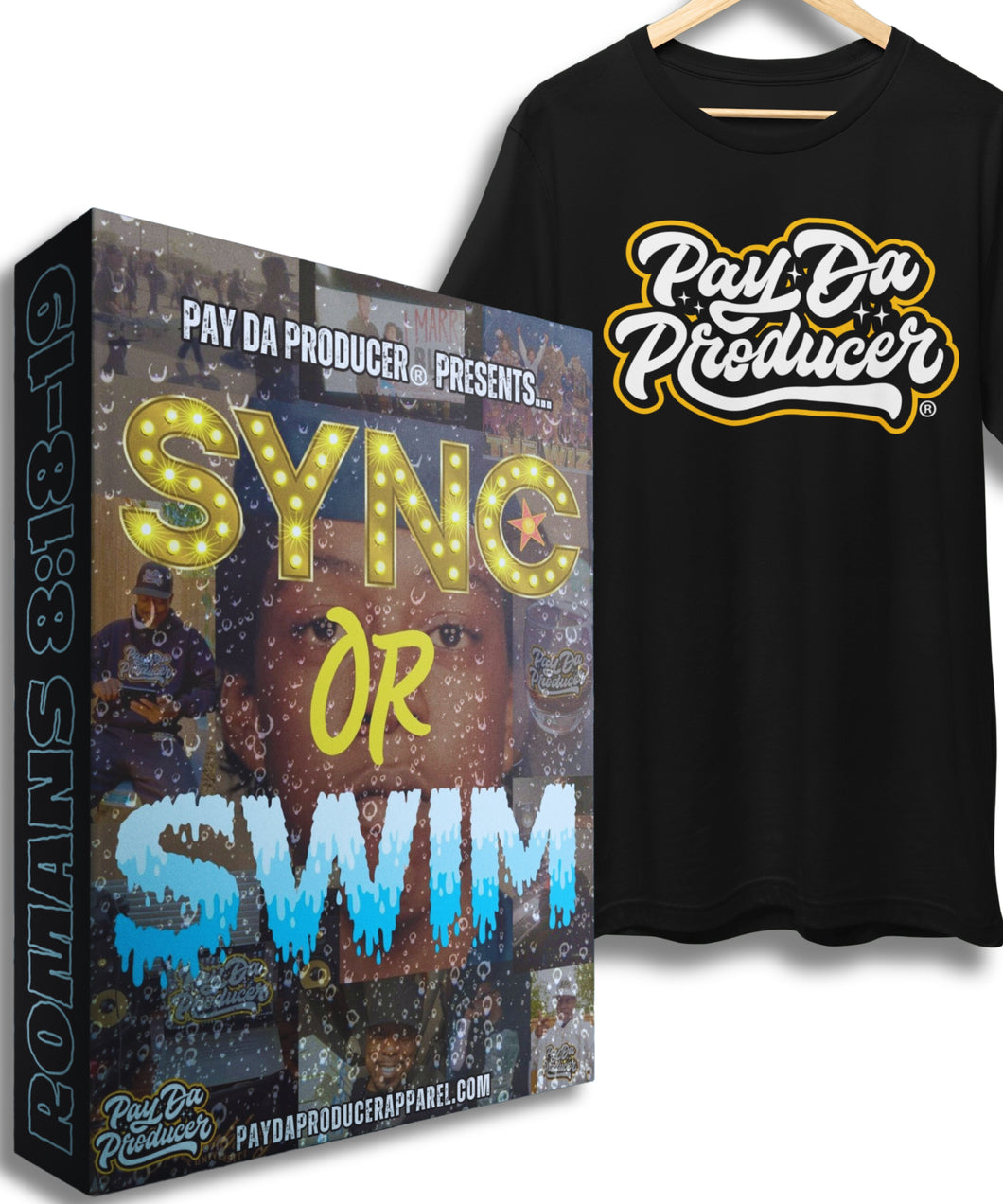 Sync or Swim Merch Bundle (Digital Download and T-shirt)