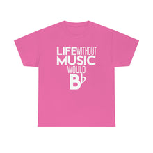 Load image into Gallery viewer, Life With Out Music Would Be Flat Unisex Jersey Short Sleeve Tee
