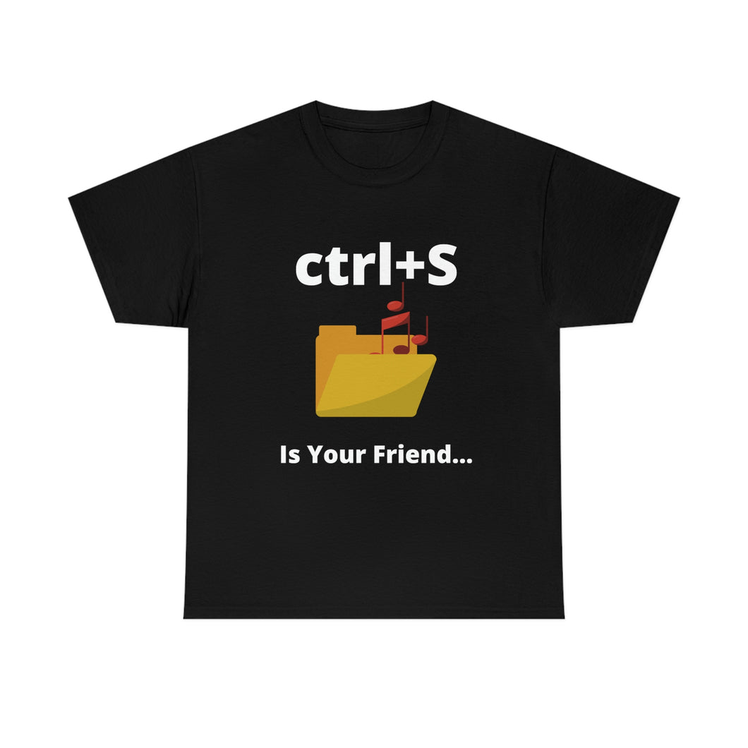 Ctrl+S Is Your Friend Unisex Jersey Short Sleeve Tee