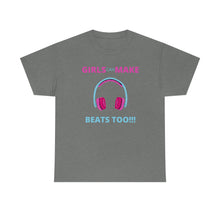 Load image into Gallery viewer, Girls Can Make Beats Too Jersey Short Sleeve Tee
