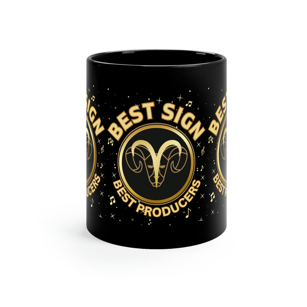 Pay Da Producer Aries Best Sign Best Producers 11oz Black Mug