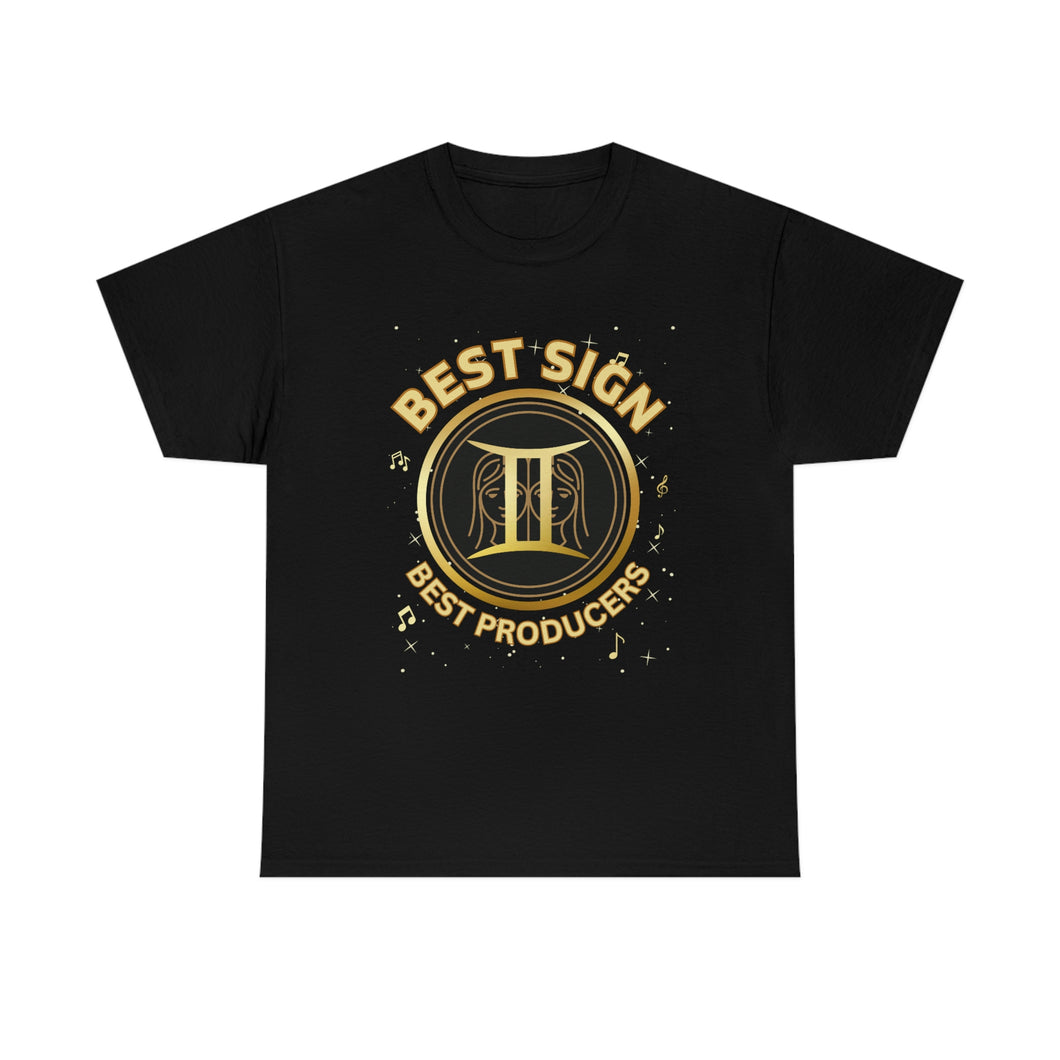 Gemini Best Sign Best Producers Unisex Heavy Cotton T-Shirts