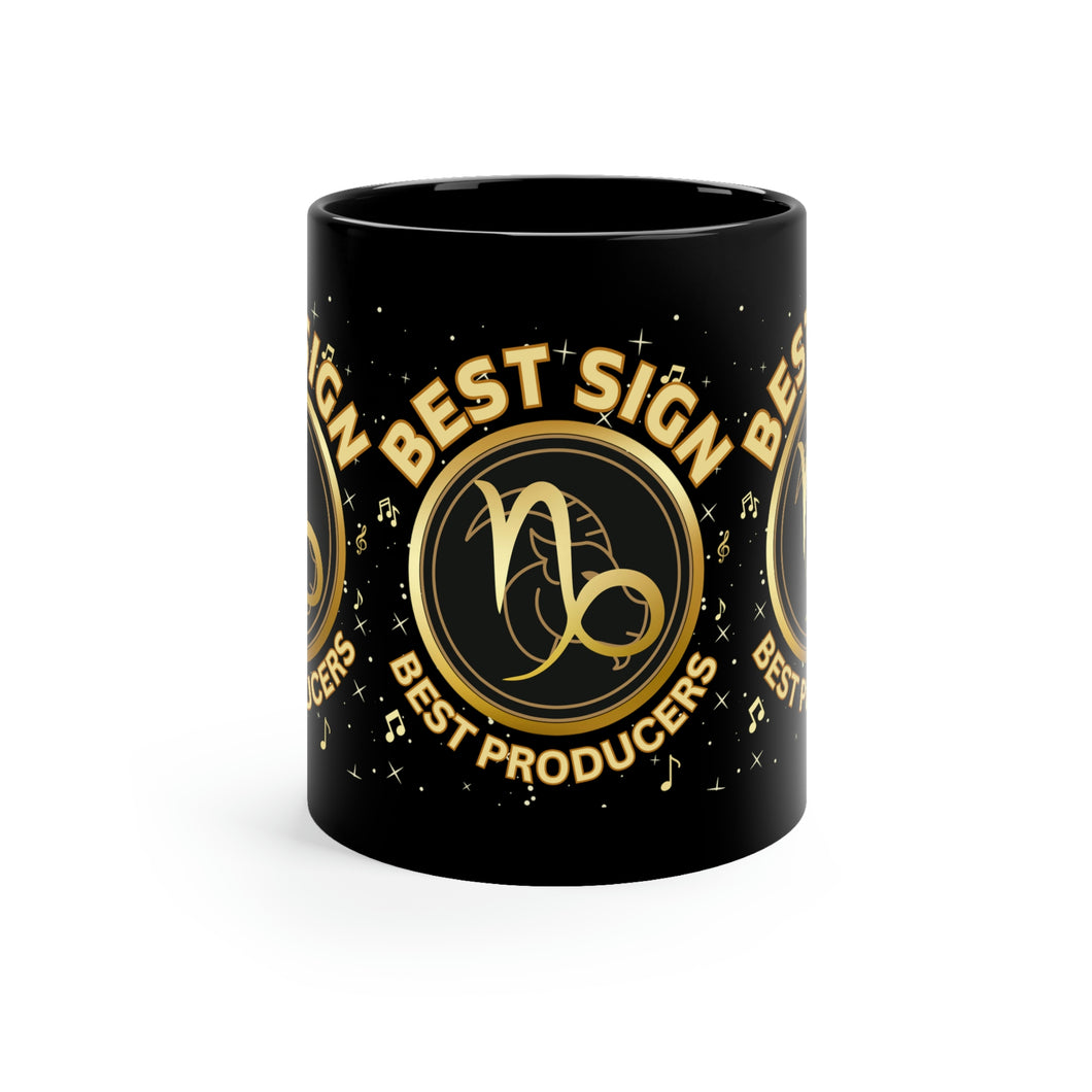 Capricorn Best Sign Best Producers 11oz Black Mug