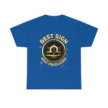 Load image into Gallery viewer, Libra Best Sign Best Producers Unisex Heavy Cotton T-Shirt
