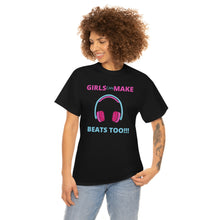 Load image into Gallery viewer, Girls Can Make Beats Too Jersey Short Sleeve Tee
