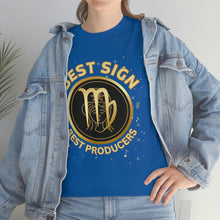 Load image into Gallery viewer, Virgo Best Sign Best Producer Unisex Heavy Cotton T-Shirt
