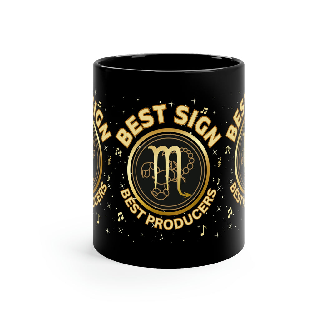 Scorpio Best Sign Best Producers 11oz Black Mug