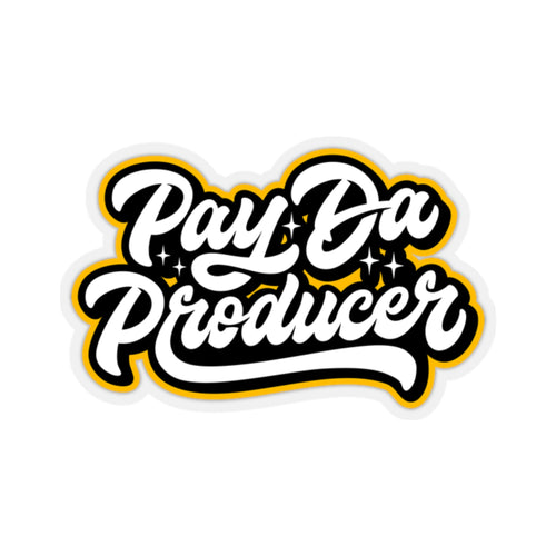 Pay Da Producer logo Sticker