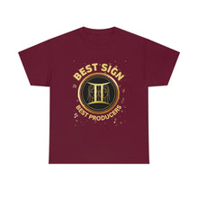 Load image into Gallery viewer, Gemini Best Sign Best Producers Unisex Heavy Cotton T-Shirts
