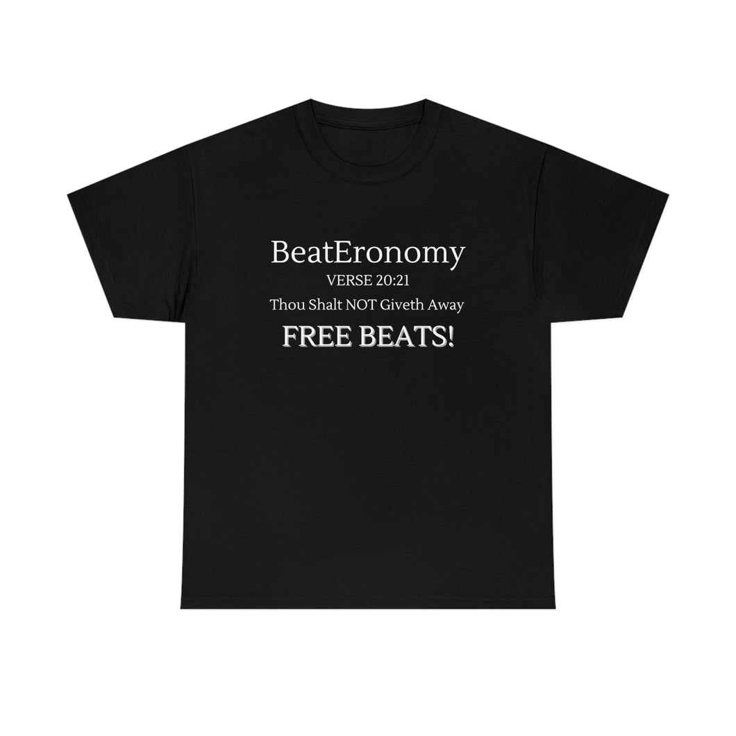 Thou Shalt Not Give Away Free Beats Unisex Jersey Short Sleeve Tee