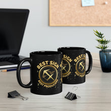 Load image into Gallery viewer, Sagittarius Best Sign Best Producers 11oz Black Mug
