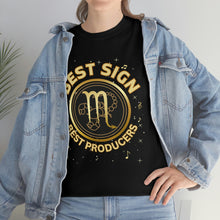 Load image into Gallery viewer, Scorpio Best Sign Best Producers Unisex Heavy Cotton T-Shirt
