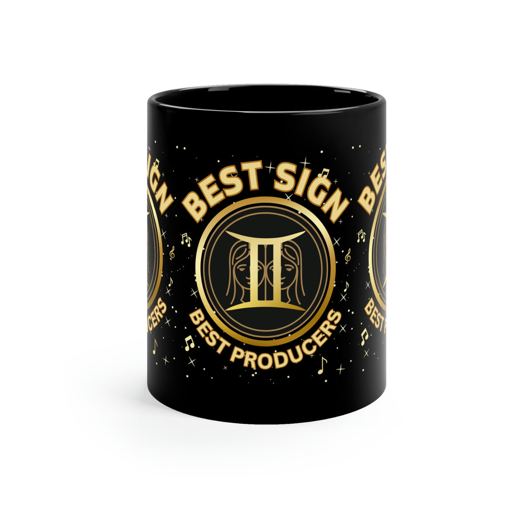 Gemini Best Sign Best Producers 11oz Black Mug