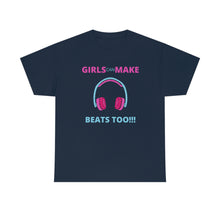 Load image into Gallery viewer, Girls Can Make Beats Too Jersey Short Sleeve Tee
