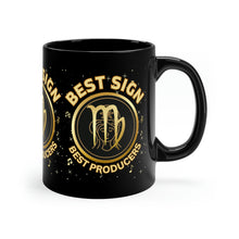 Load image into Gallery viewer, Virgo Best Sign Best Producers11oz Black Mug
