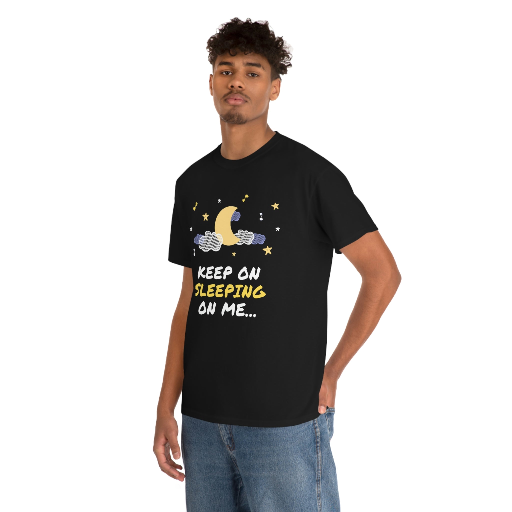 Keep on Sleeping on Me Unisex Jersey Short Sleeve Tee – Pay Da