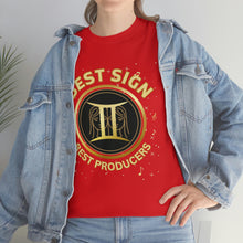 Load image into Gallery viewer, Gemini Best Sign Best Producers Unisex Heavy Cotton T-Shirts
